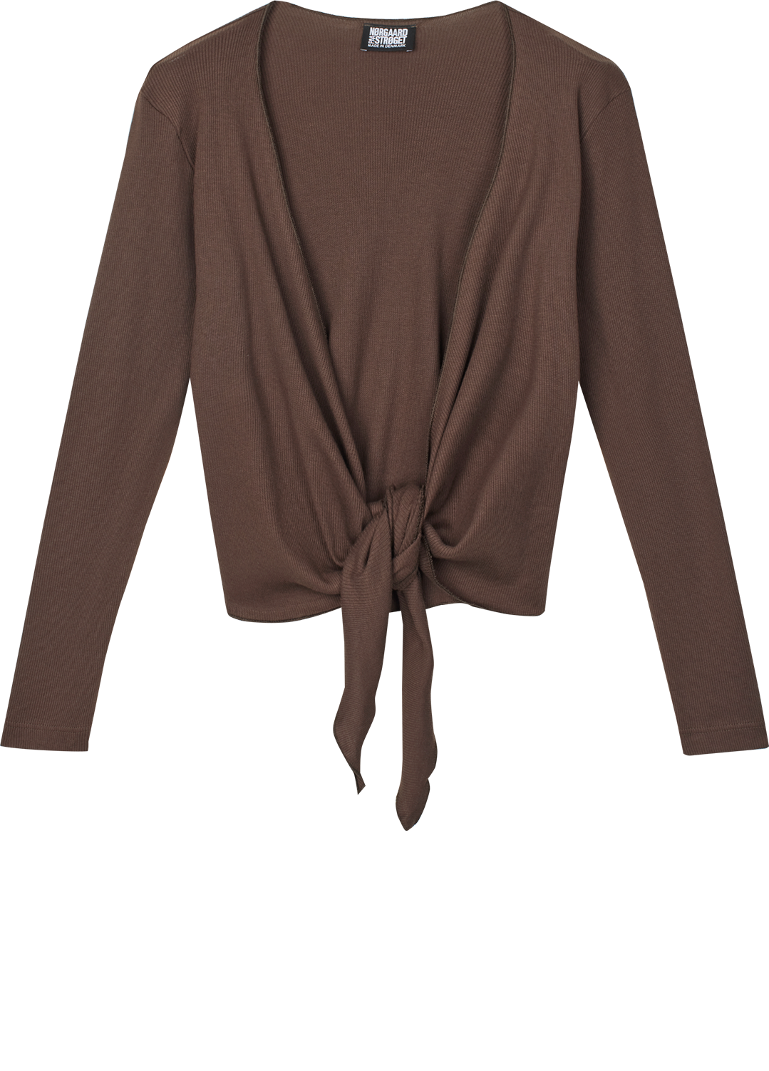 NPS Wrap Top Solid Colour, Brown