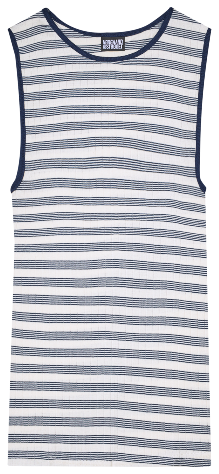 NPS Tank Top BW Stripe, Ecru/Marine