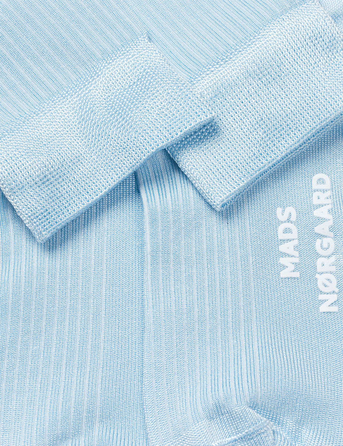 Knit Viscose Azra Sock, Cerulean