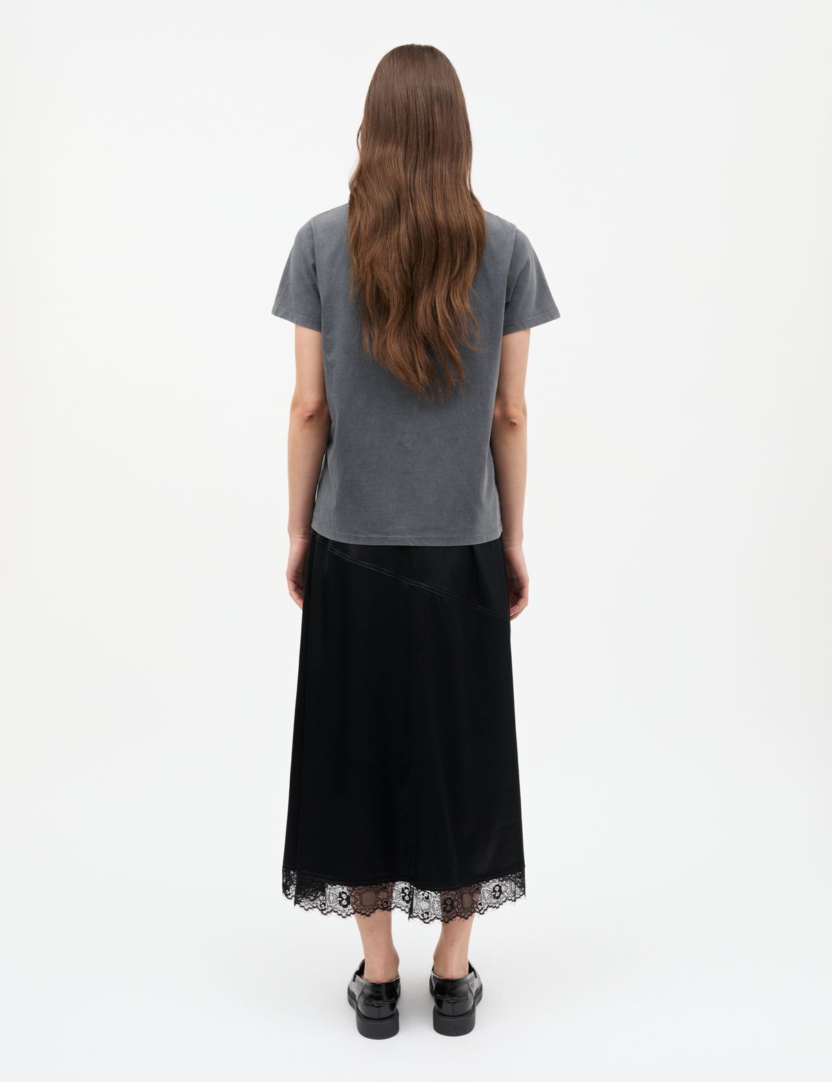 Cotton Jersey Trenda Tee, Black