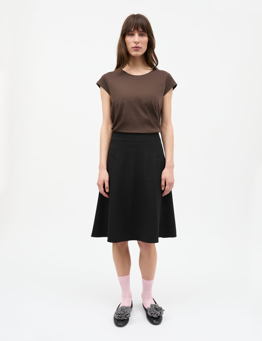 Fine Jersey Teasy Tee FAV, Turkish Coffee