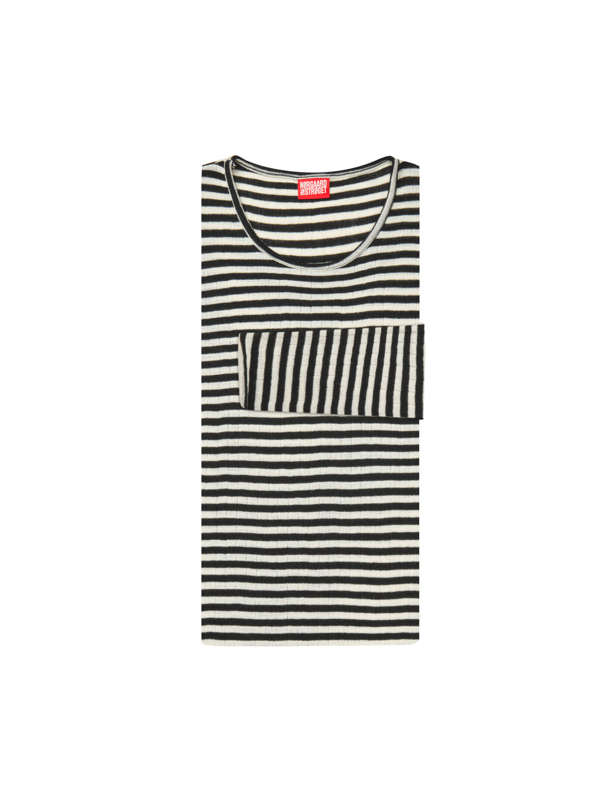 101 Wool, Black/Ecru Stripe