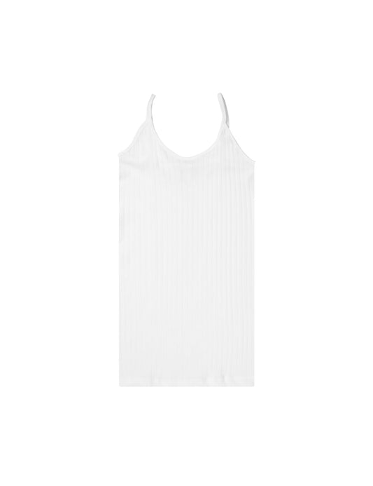 NPS Strap Top Solid Color, White
