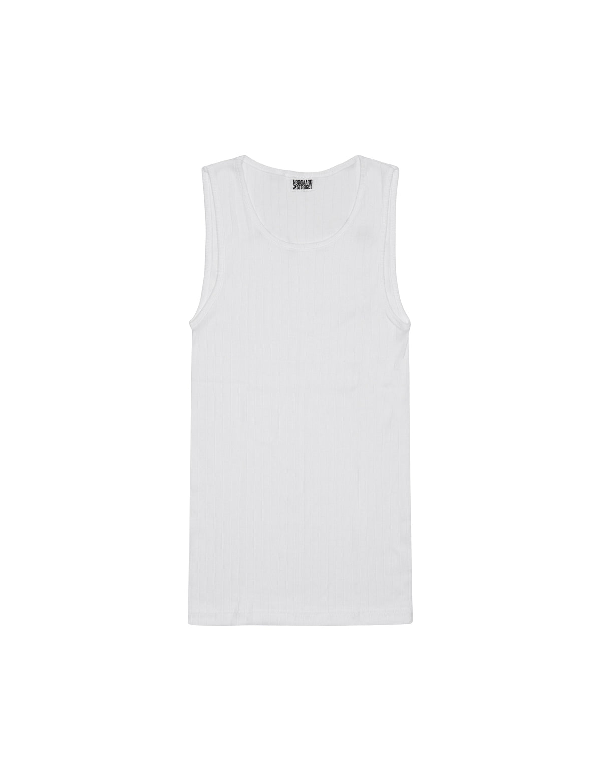 NPS Tank Top Solid Color,  White