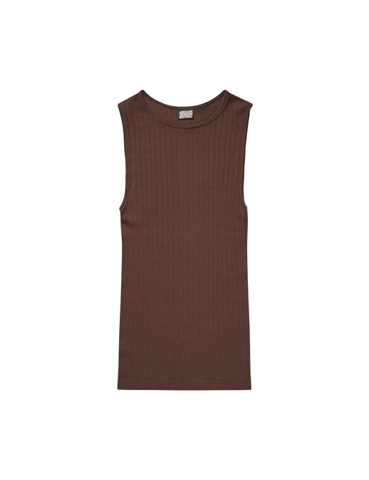 NPS Tank Top Solid Color, Brown