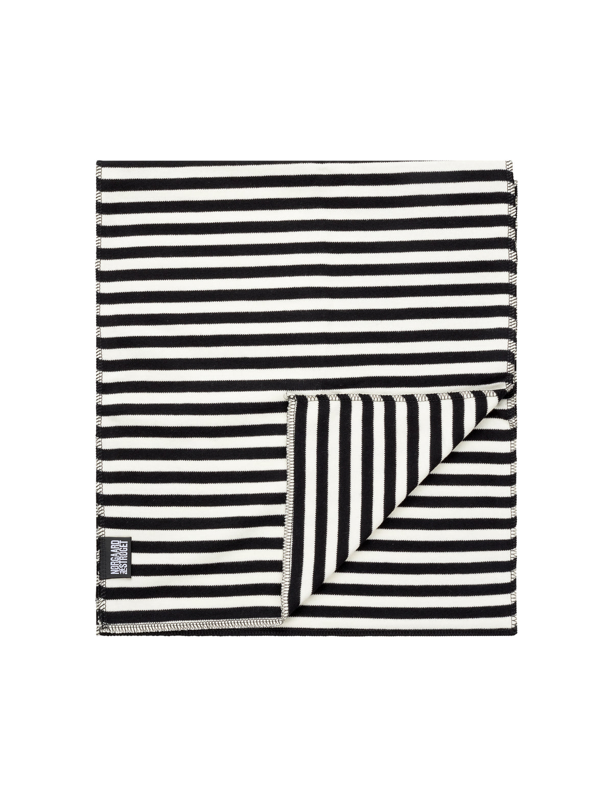 NPS Scarf Interlock, Black/Ecru