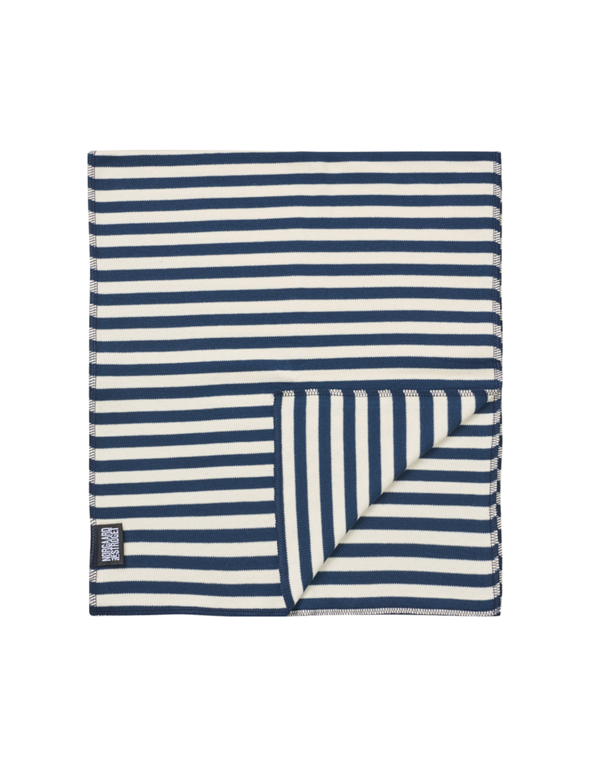 NPS Scarf Interlock, Marine/Ecru