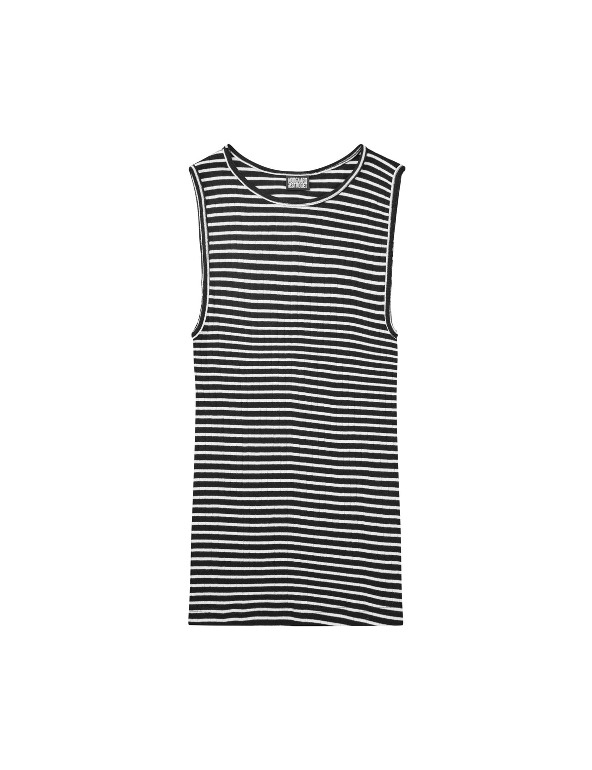 NPS Tank Top NPS Stripe, Black/Ecru