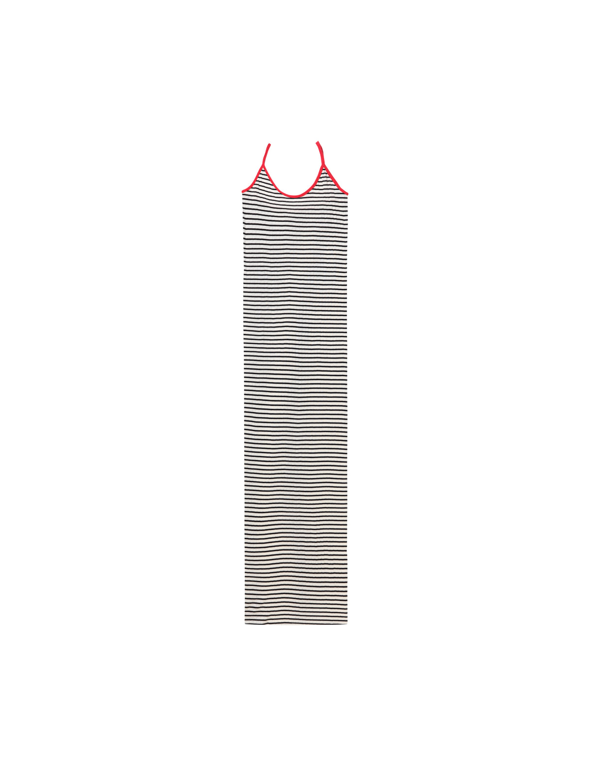 NPS Strap Dress NPS Stripe, Ecru/Black