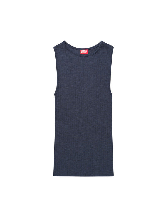 NPS Tank Top Wool, Marine