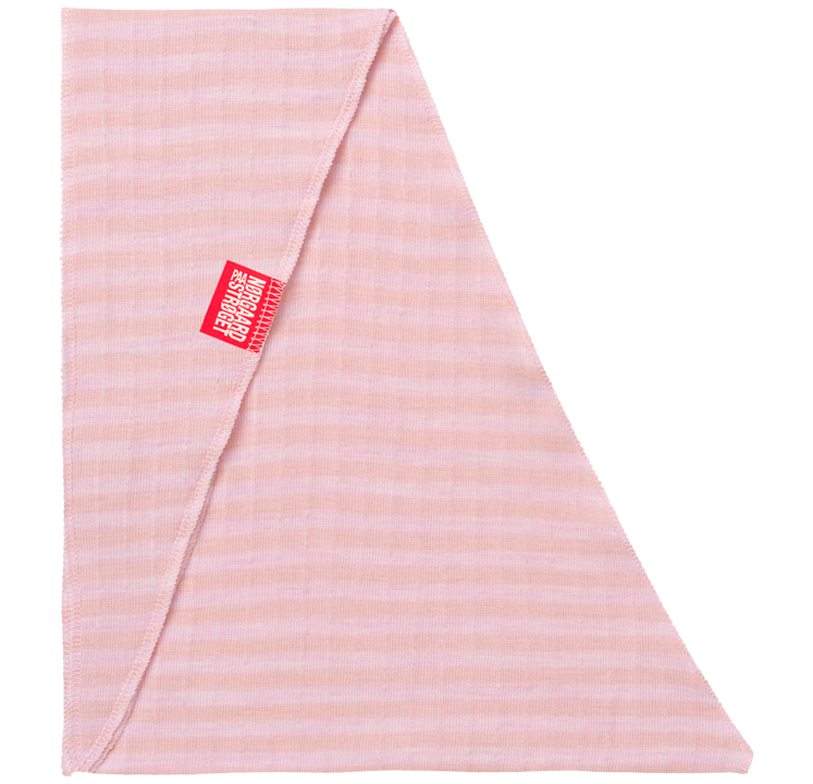 NPS Scarf Triangle Wool, Rose/Violet