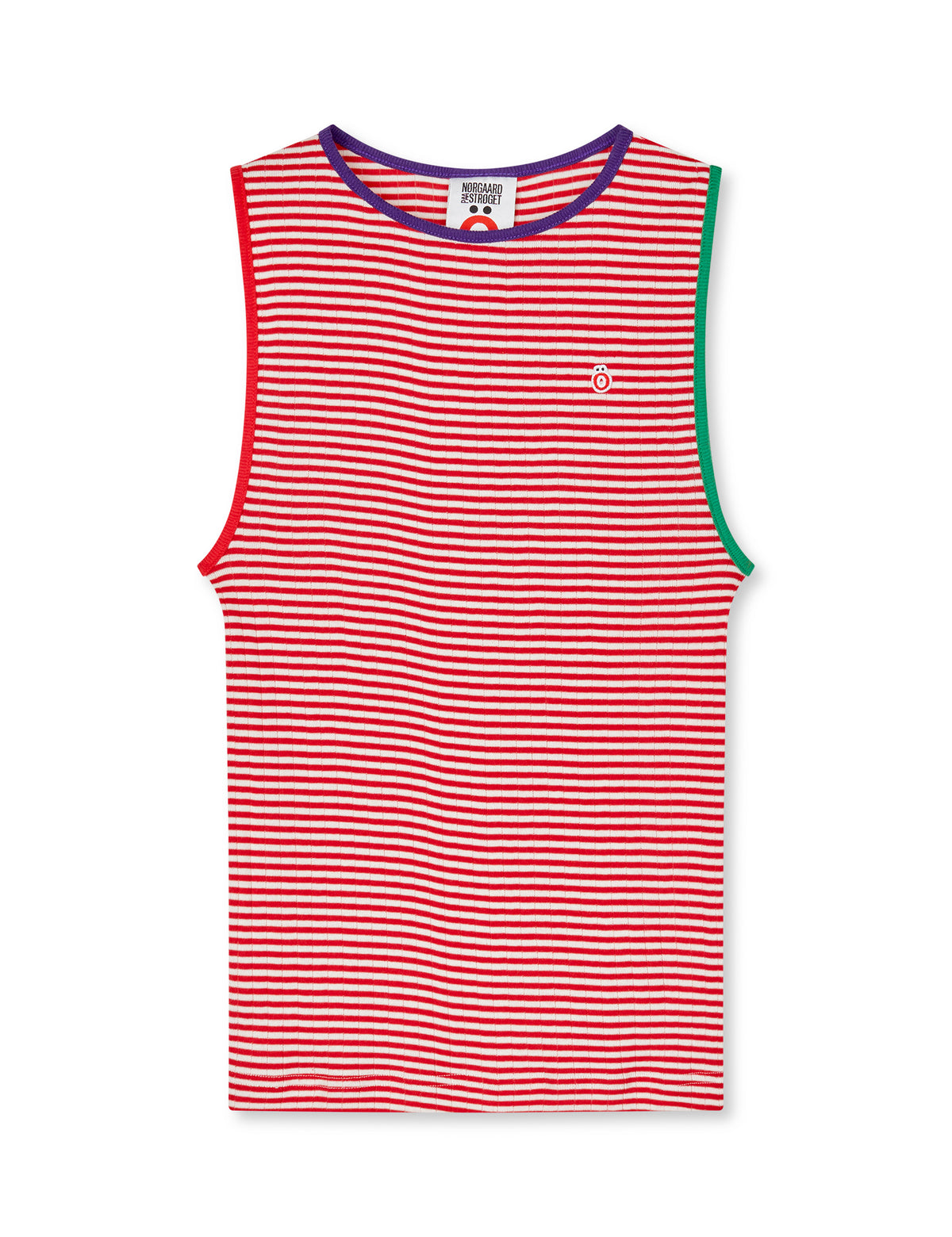 NPS Öhouse Cropped Tank, Red/Ecru/Multi