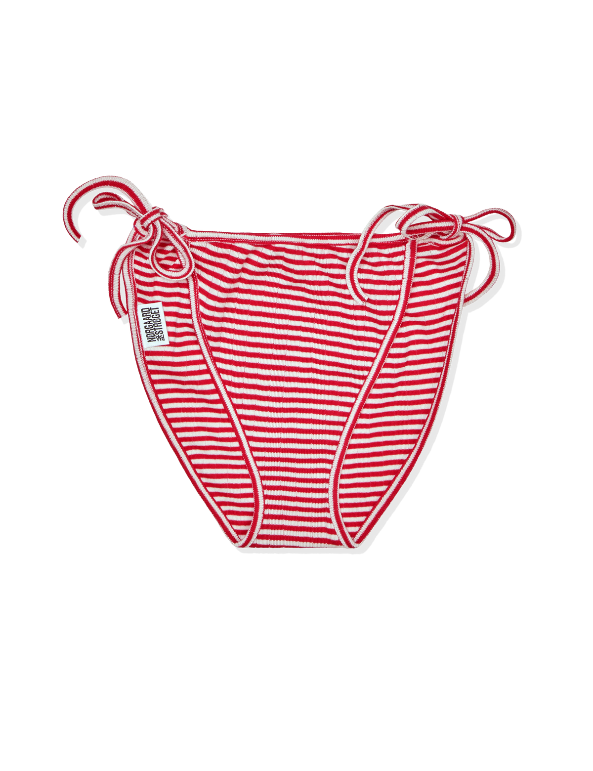 NPS Bikini Bottom, Red/Ecru
