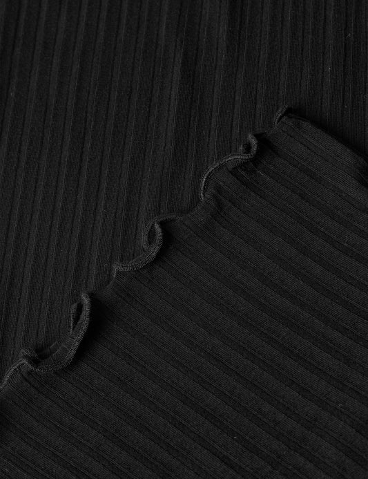 5x5 Solid Lonnie Pants FAV, Black