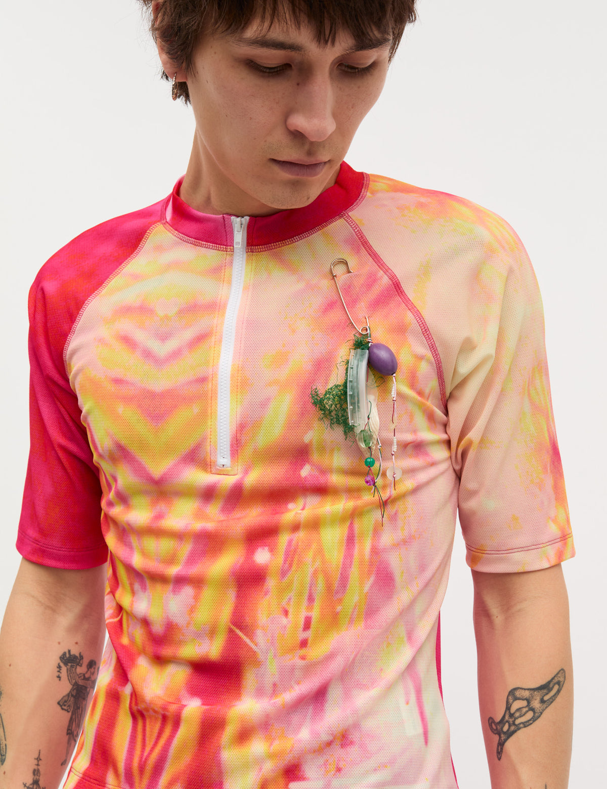 Green Soul Scuba Tee, Multi