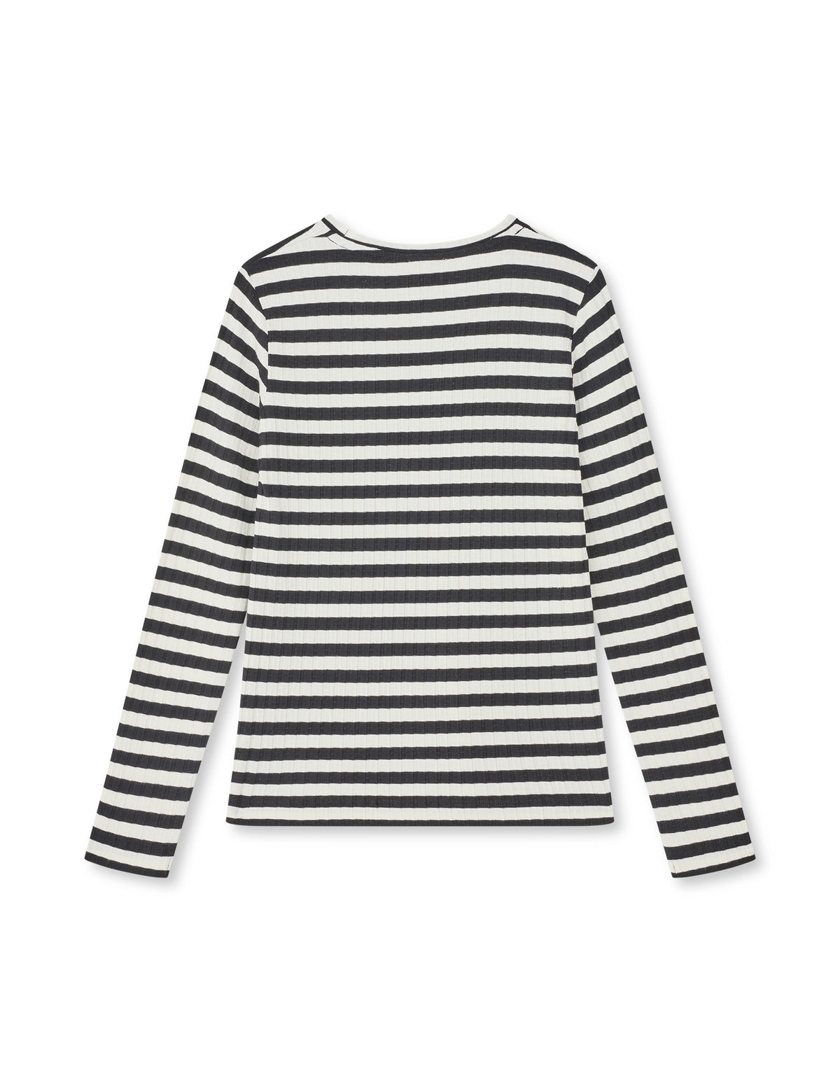 5x5 Classic Stripe Talika Top, Black/Vanilla Ice