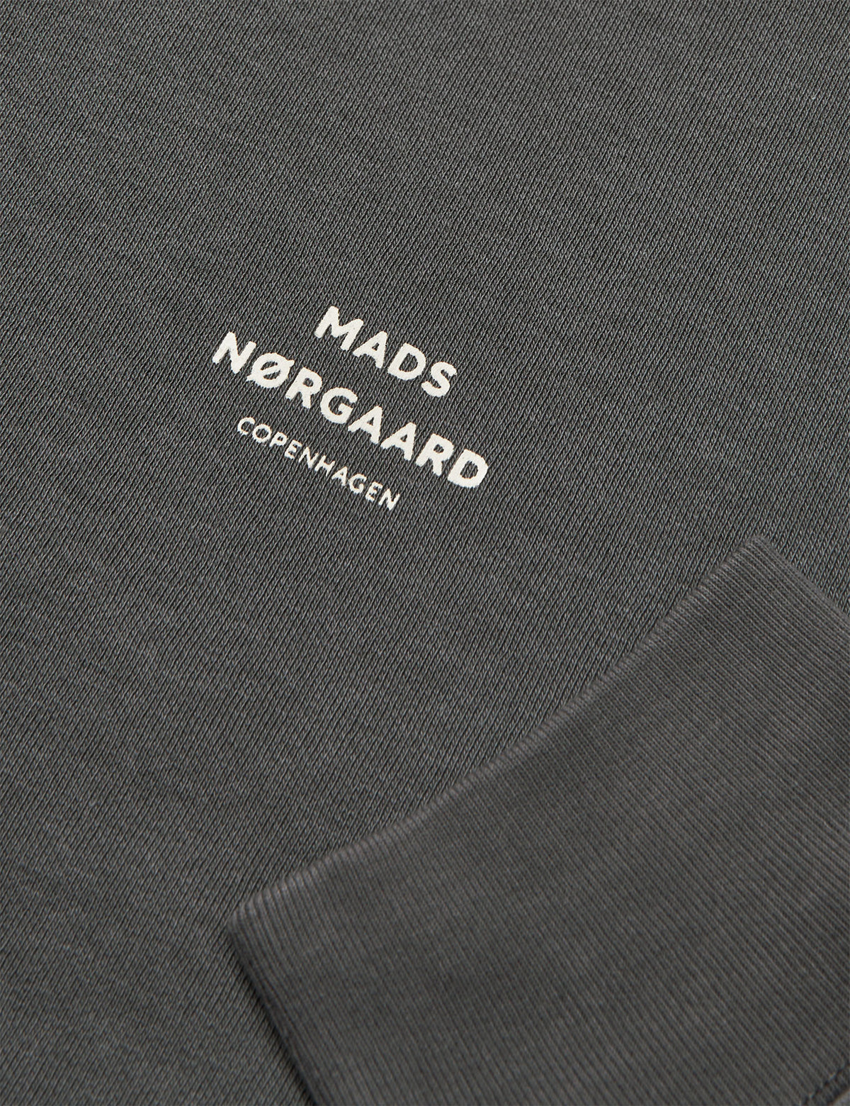 Standard Hoodie Logo Sweat, Asphalt