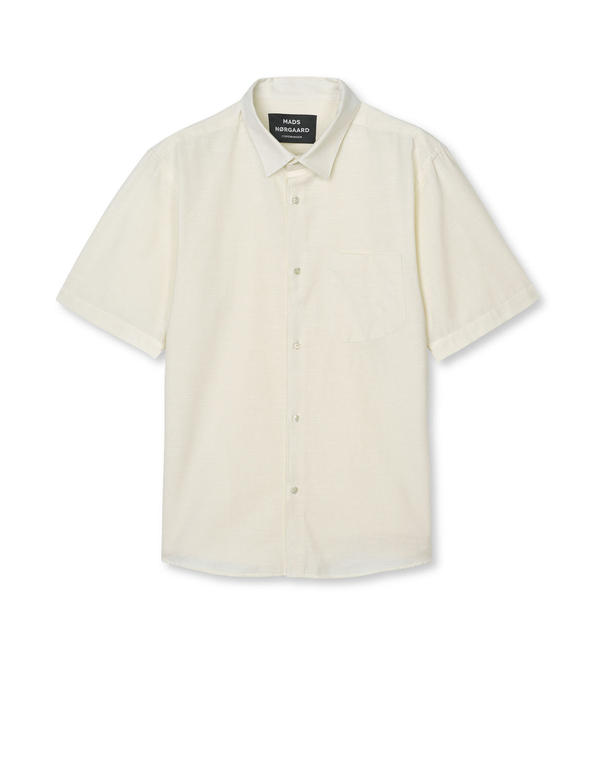 Grida Cotton Victor Shirt SS, Vanilla Ice