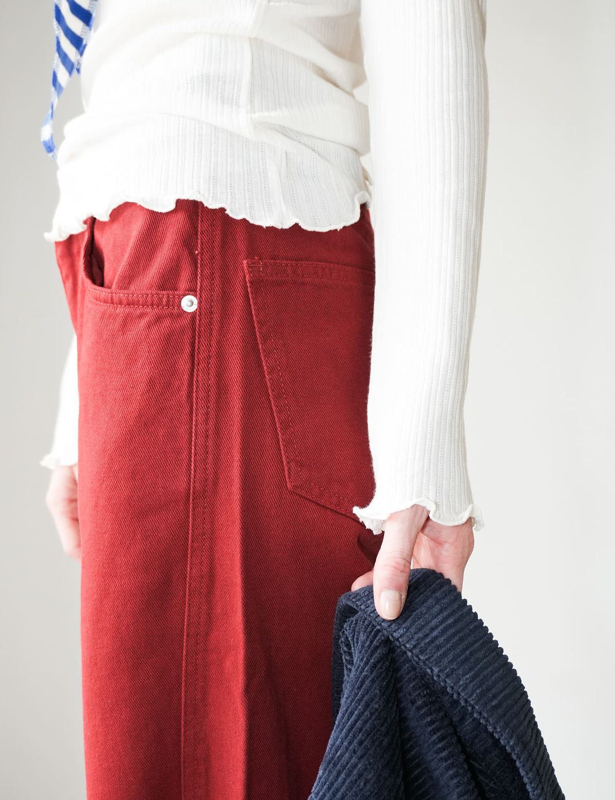 Pointella Troja Tee LS FAV, Vanilla Ice