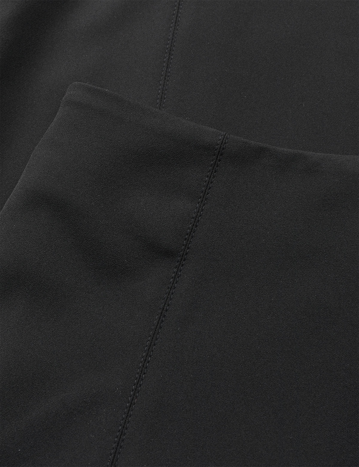 Stretchy Nylon Lyne Pants, Black