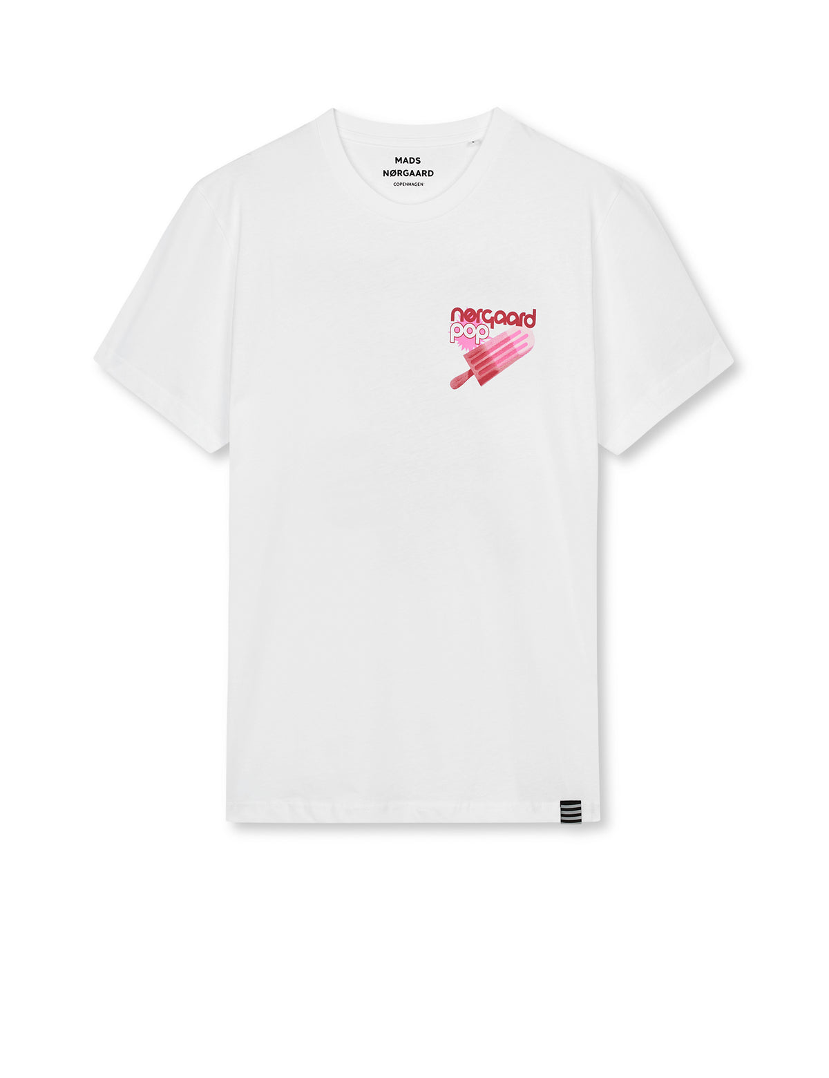 Fine Jersey Hansen Tee, White
