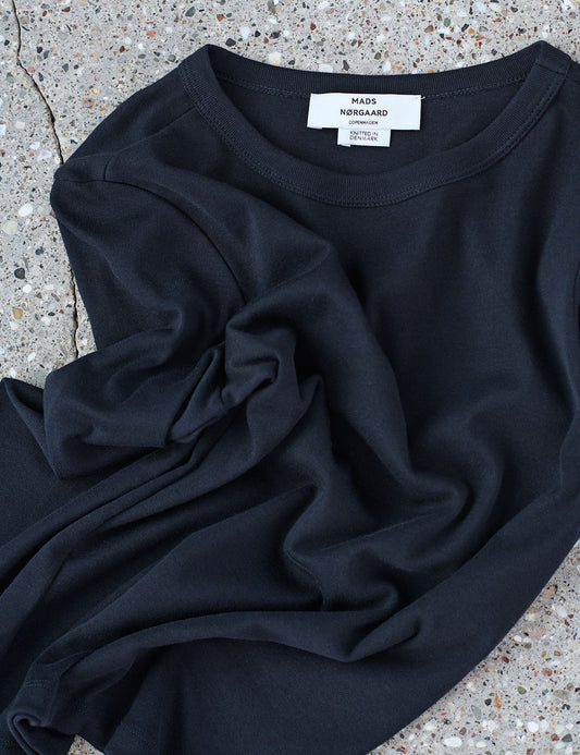 Grace jersey Camille Tee LS, Black