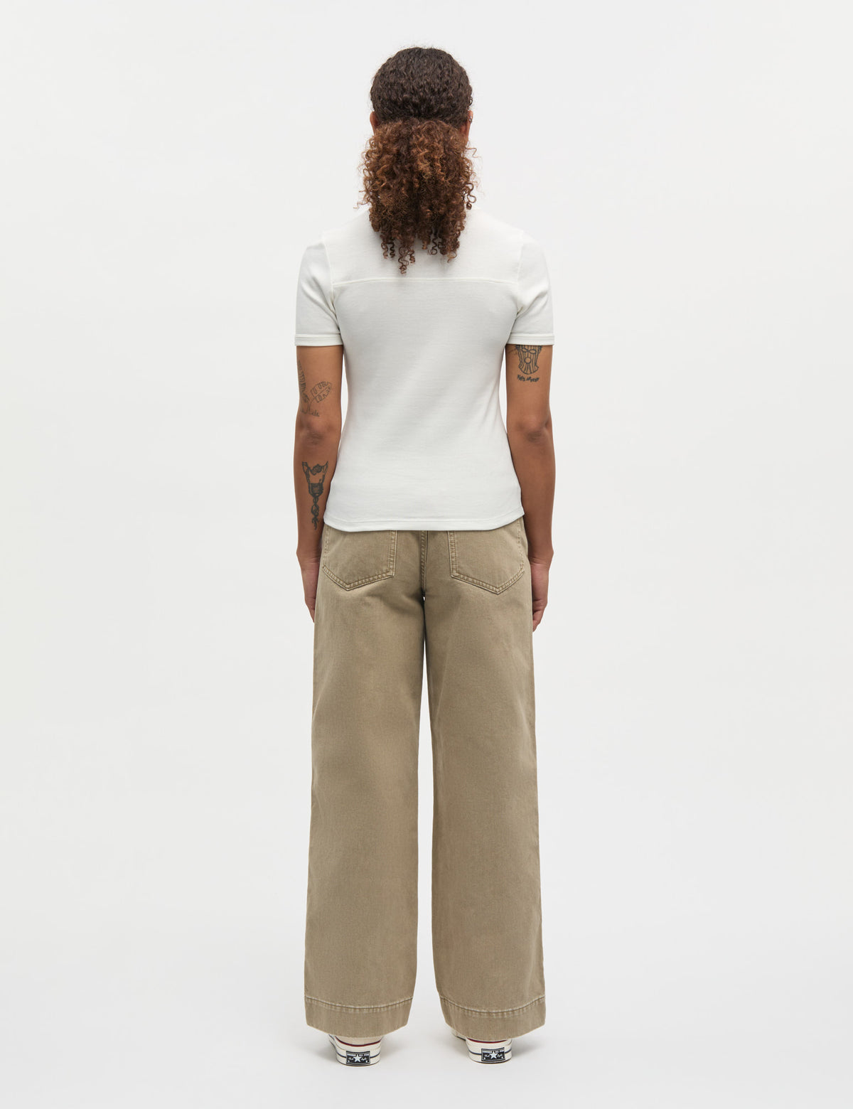 Grace Jersey June Tee, White
