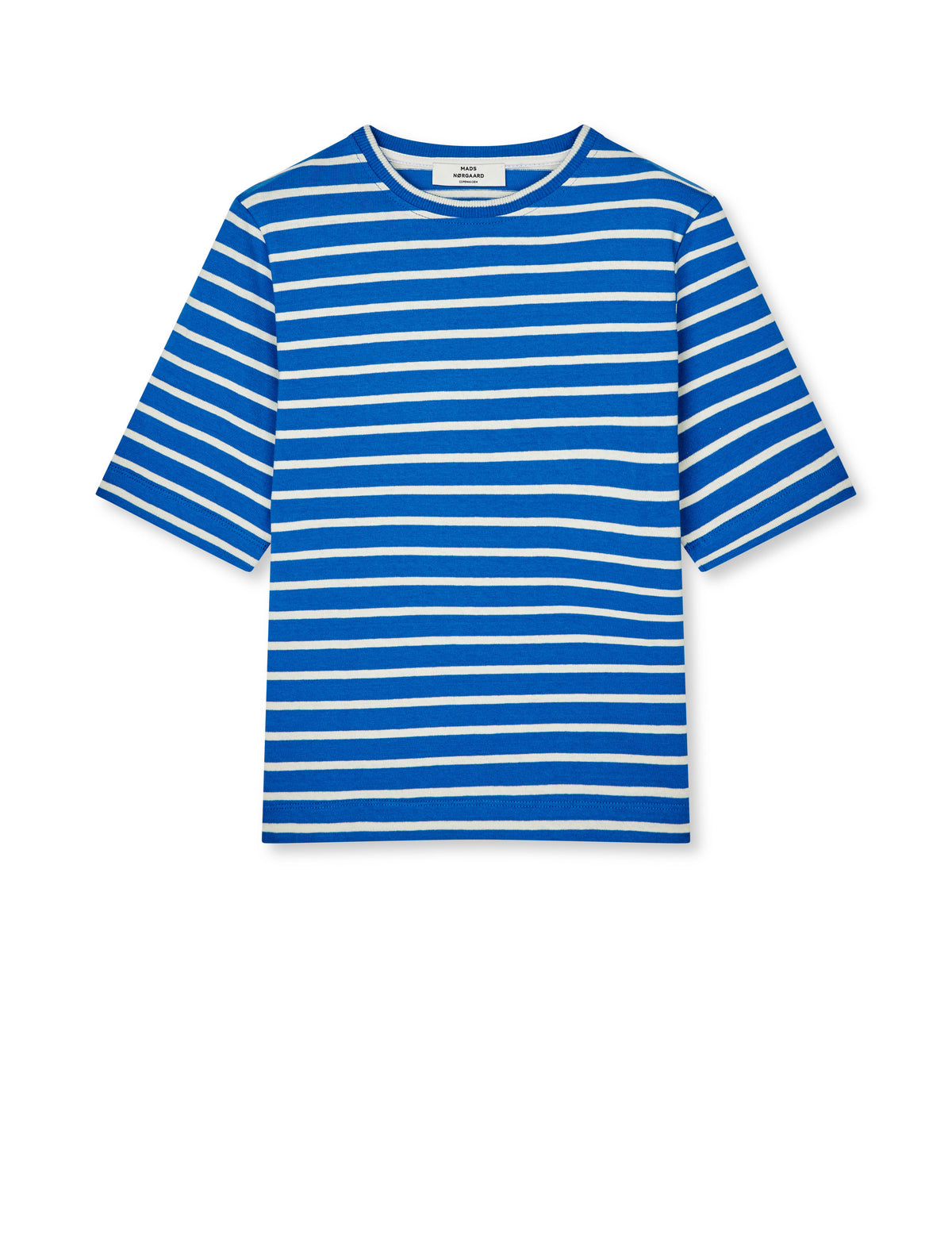 Pablo Malle Tee, Vanilla Ice/Bright Cobalt