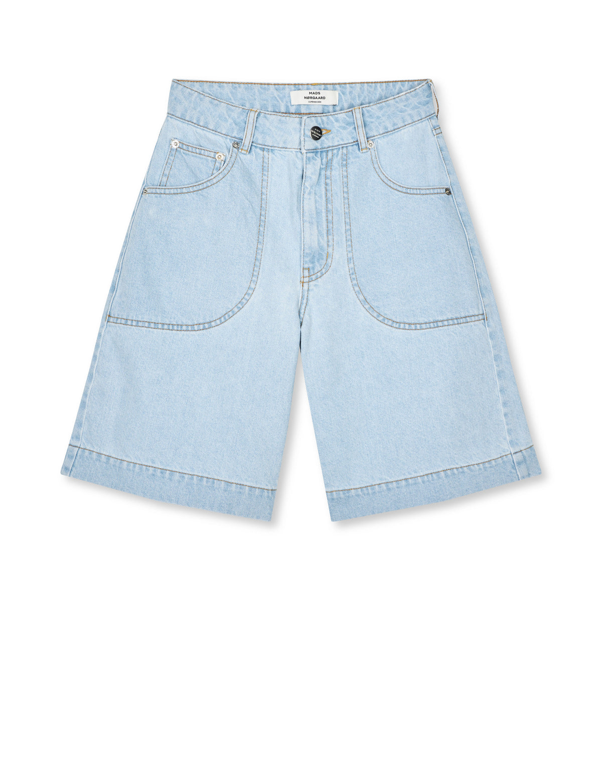 Luke Denim Rossy Shorts, Light Blue