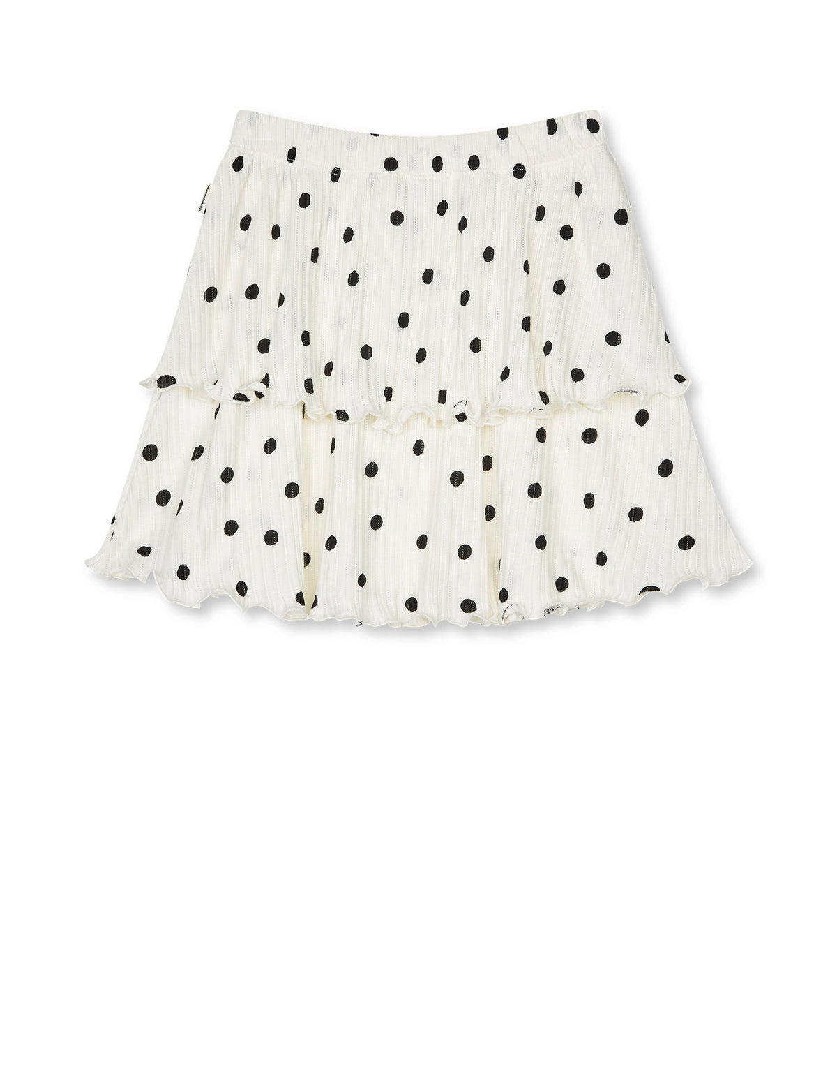 Pointella Sallie Skirt AOP, Dot AOP Vanilla Ice