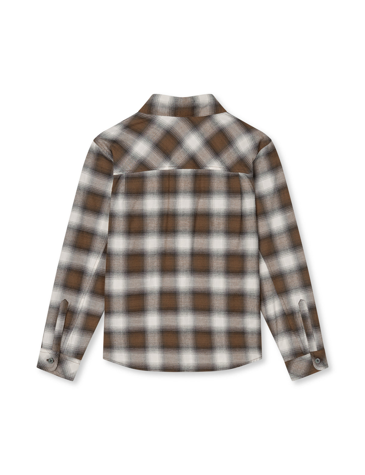 Flannel Check Svano Shirt, Cocoa CH.
