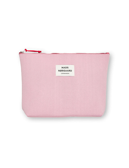 Knit Stripe Hilden Toiletry Bag, Fairy Tale/Goji Berry
