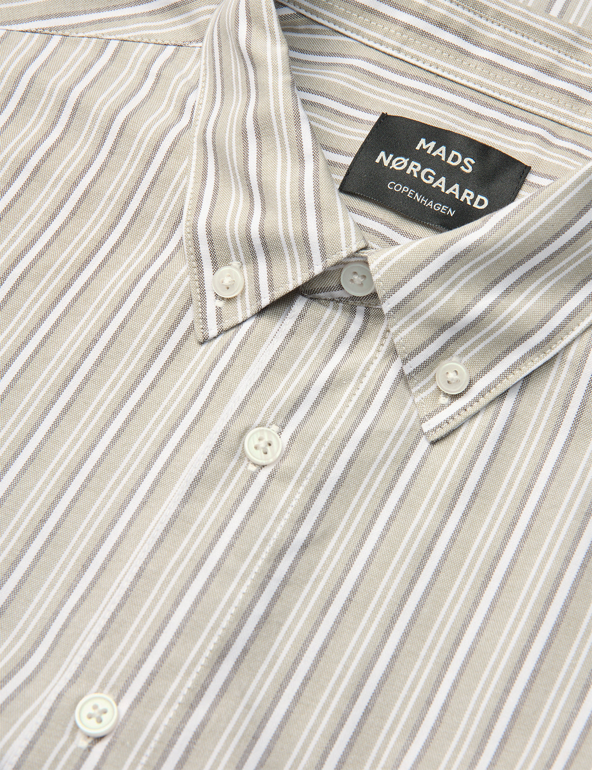 Oxford Sune Stripe Shirt BD FAV, Overland Track/Tarmac