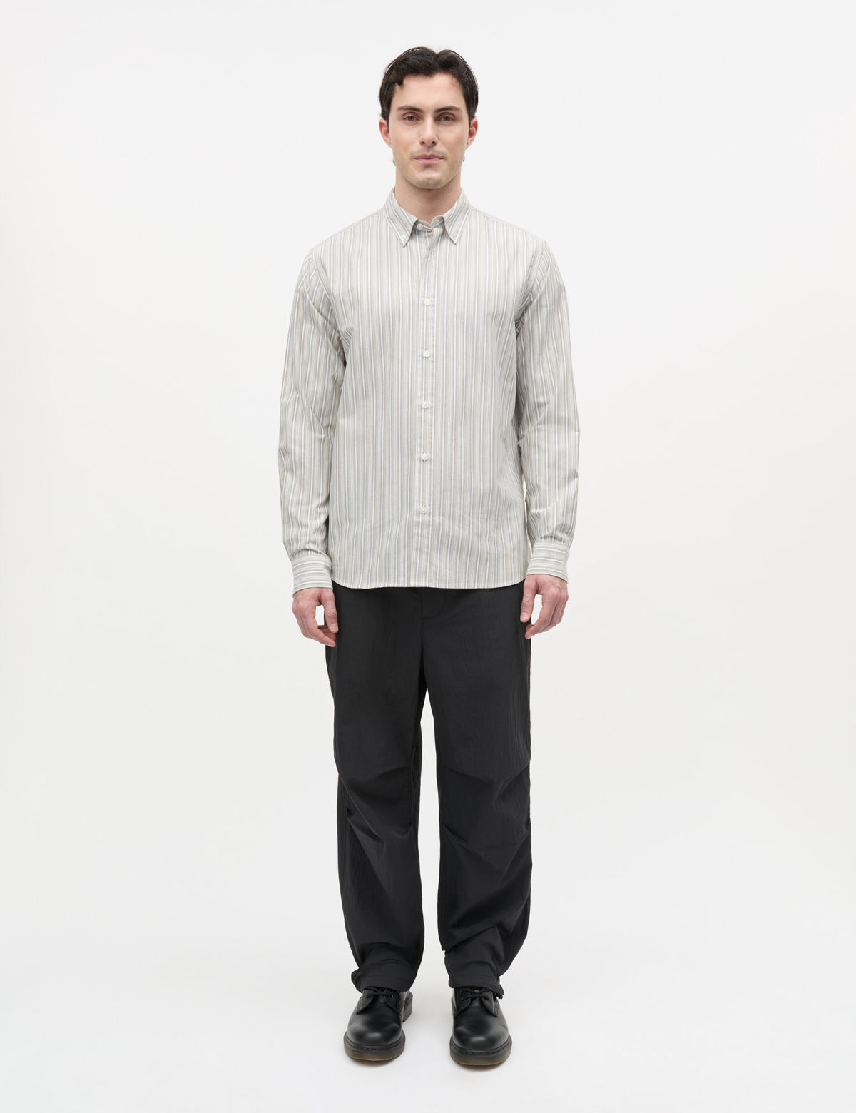Oxford Sune Stripe Shirt BD FAV, Overland Track/Tarmac