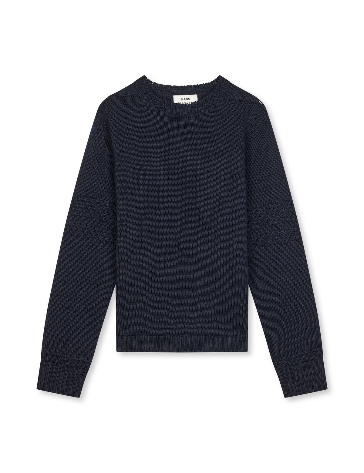 Wool Karoline Sweater, Sky Captain