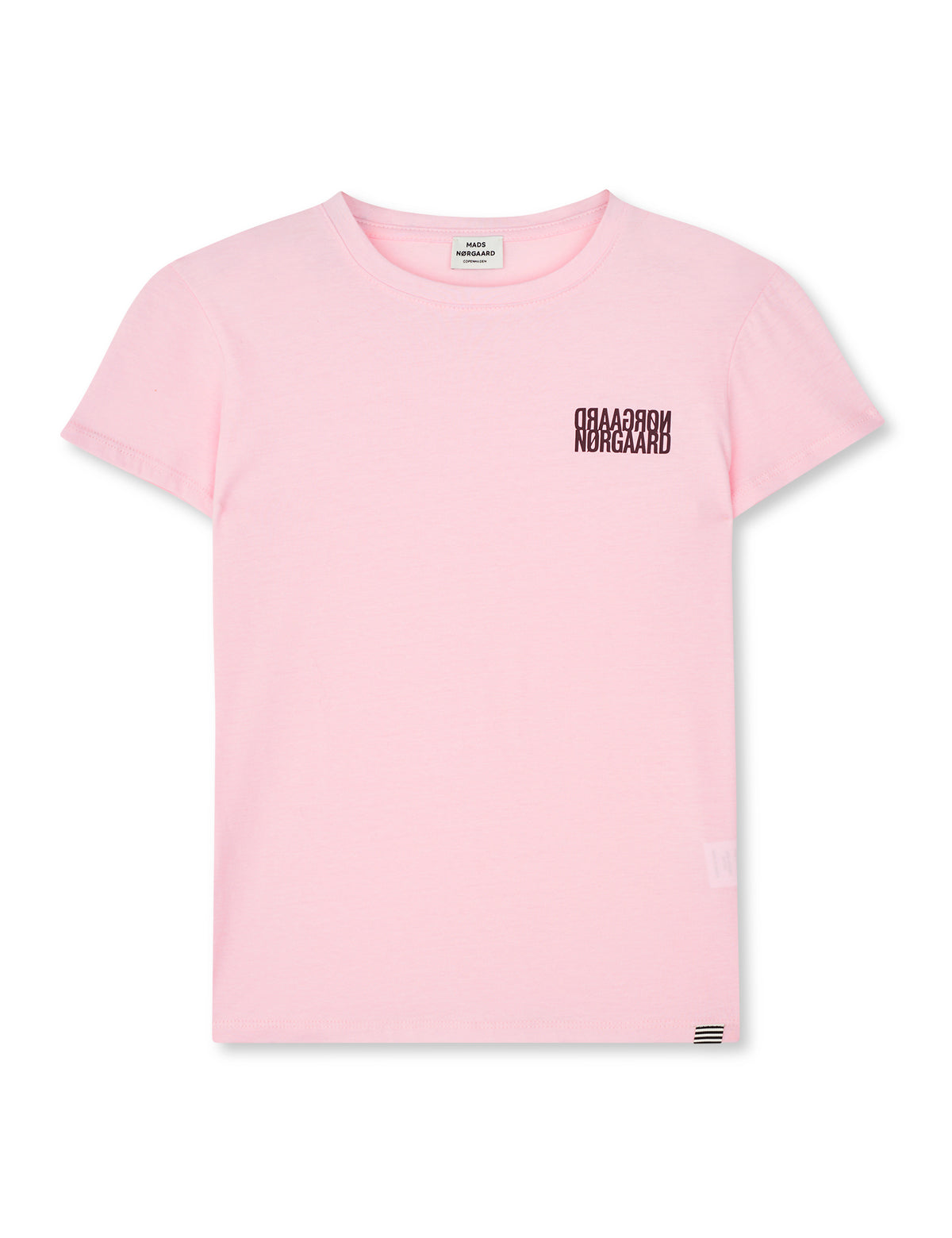 Single Cotton Tuvina mini mirror Tee, Fairy Tale Pink