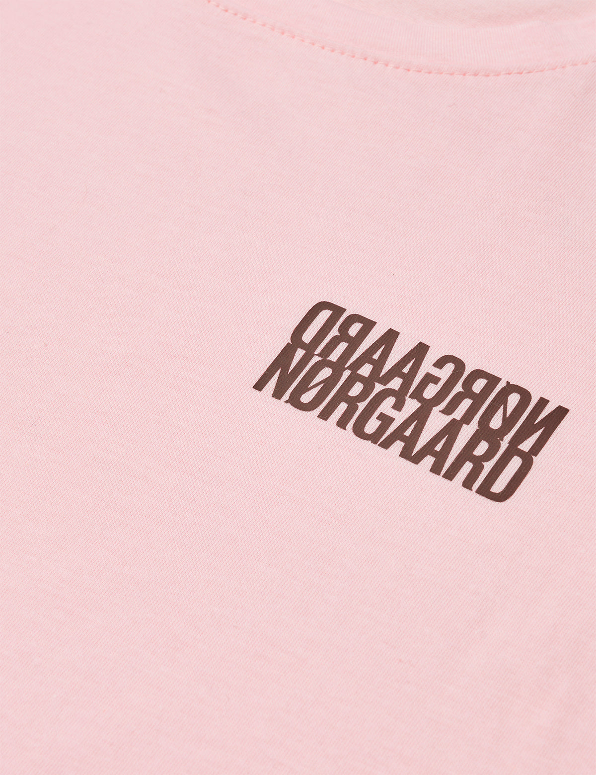 Single Cotton Tuvina mini mirror Tee, Fairy Tale Pink