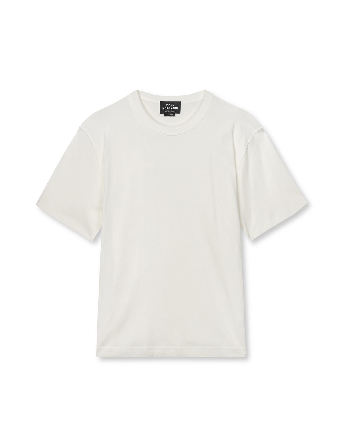 Klassik Rib Esben Tee, White