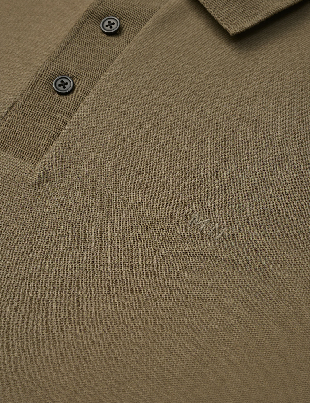 Light Terry Polo Sweat, Tarmac