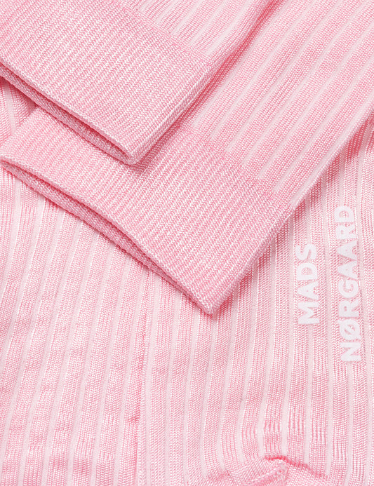 Knit Viscose Annie Sock, Fairy Tale Pink