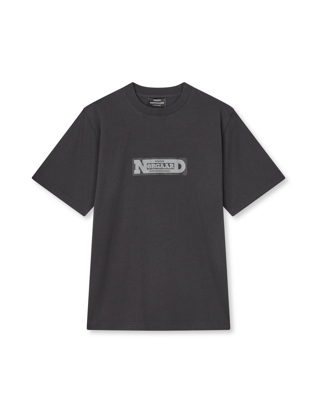 Cotton Jersey Print Frode Tee, Black