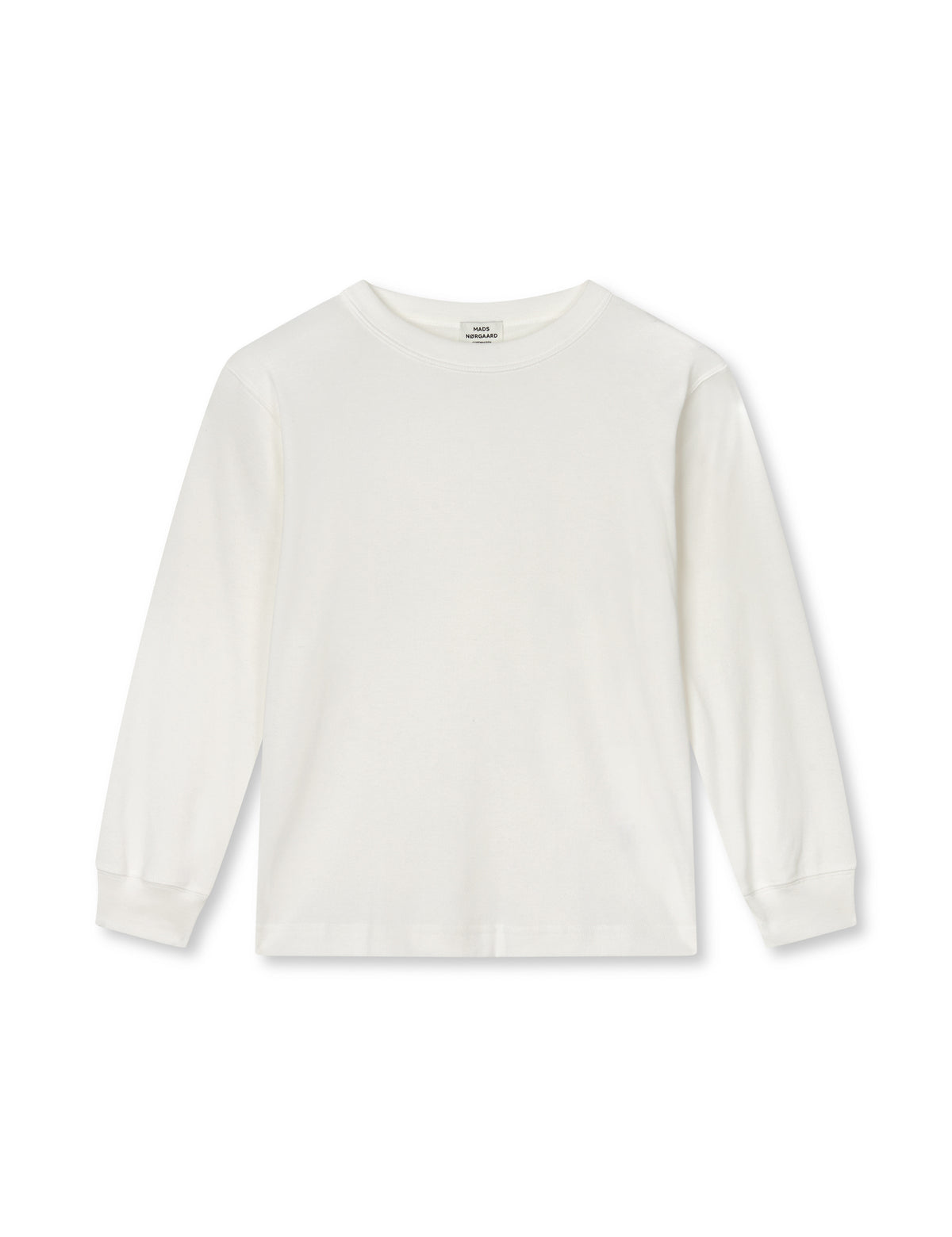 Klassik Rib Elliot LS Tee, White
