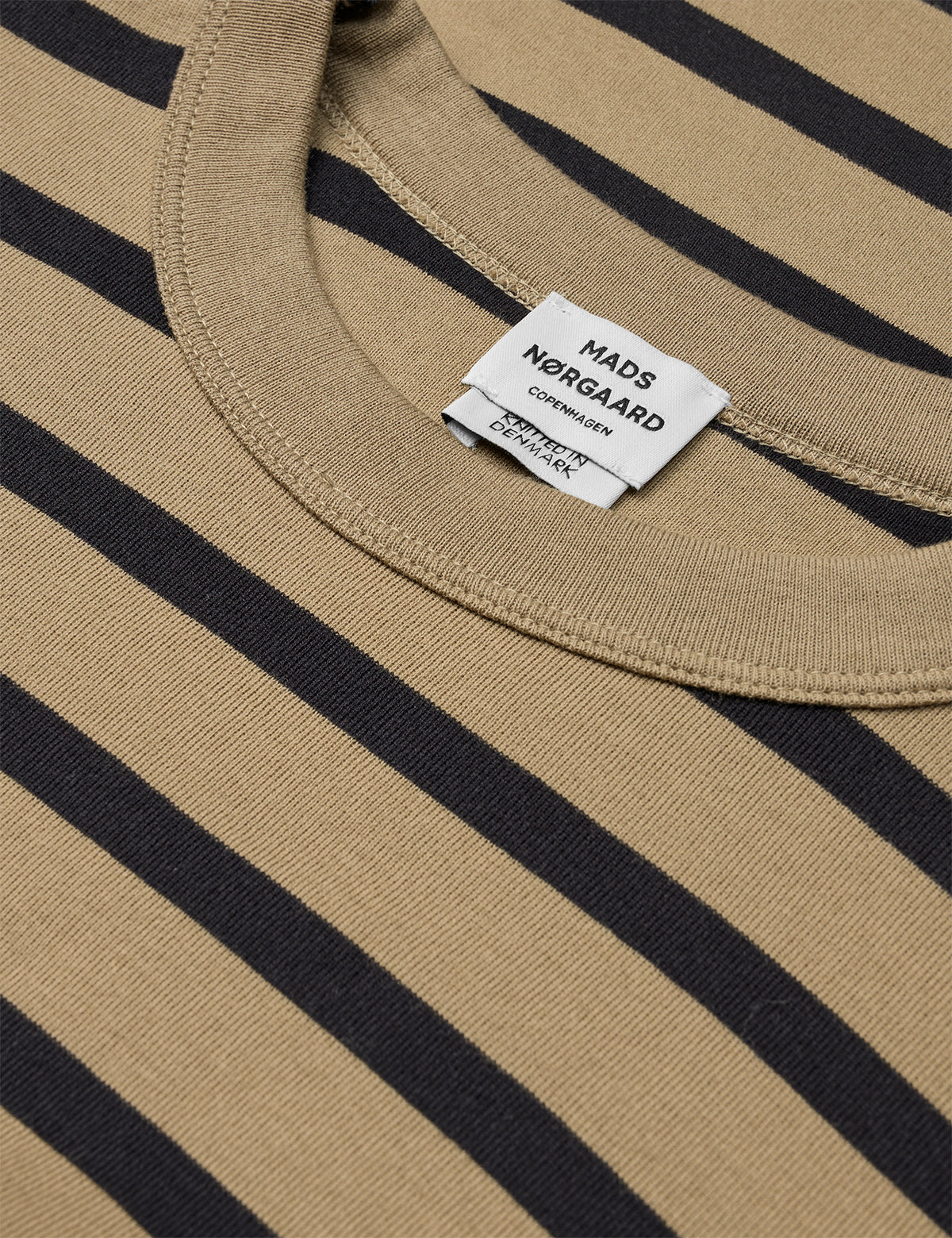 Klassik Rib Elliot LS Tee, Overland Trek/Black
