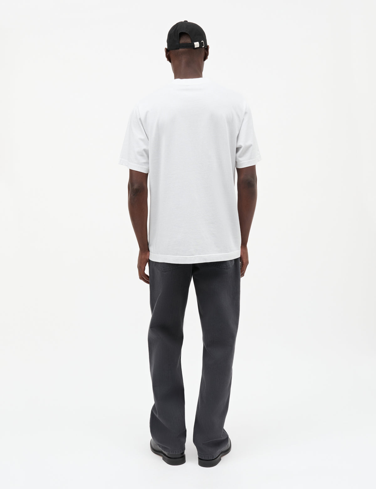 Cotton Jersey Print Frode Tee, White