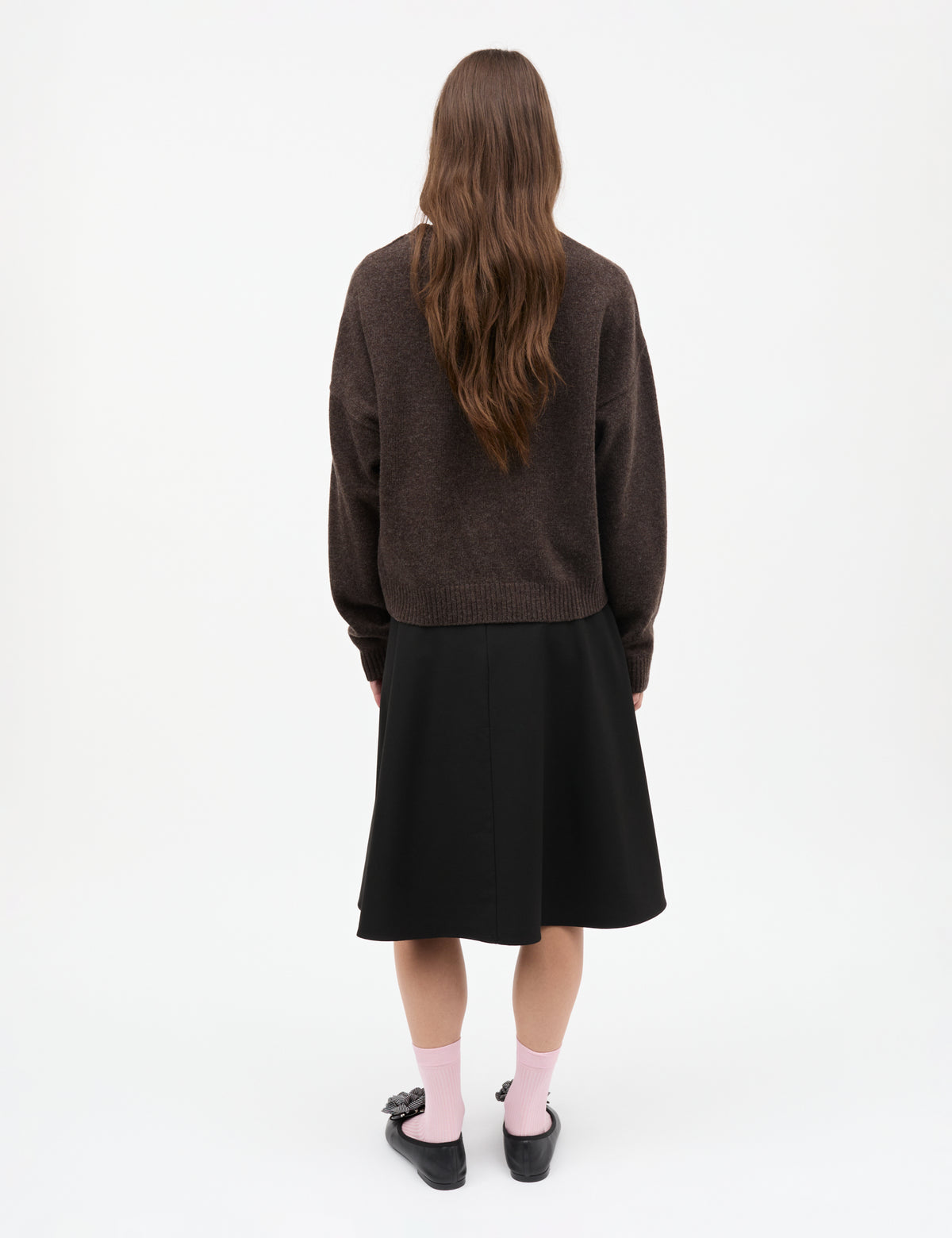 Yota Knit Tilona Sweater, Turkish Coffee/Phantom