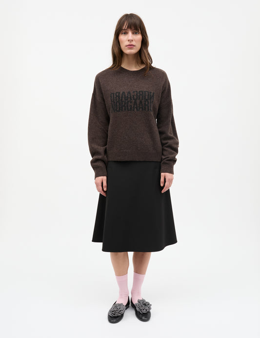 Yota Knit Tilona Sweater, Turkish Coffee/Phantom
