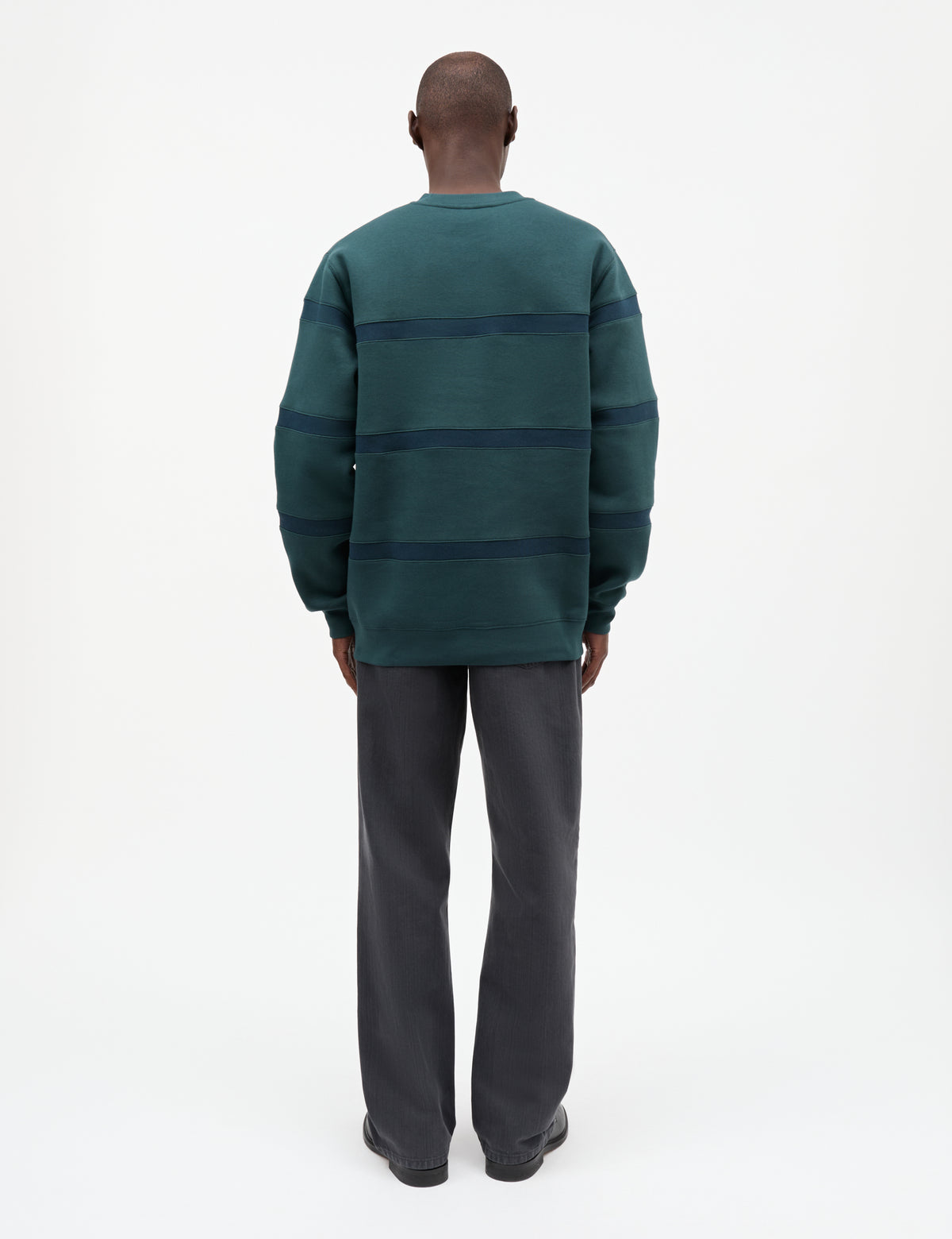 Standard Stripe Crew Logo Sweat, Magical Forest