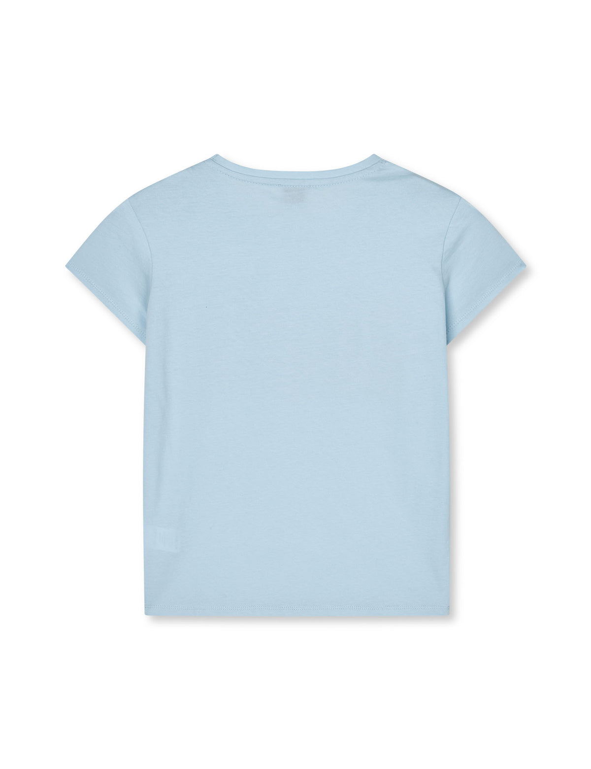 Single Cotton Tuvina Tee, Cerulean