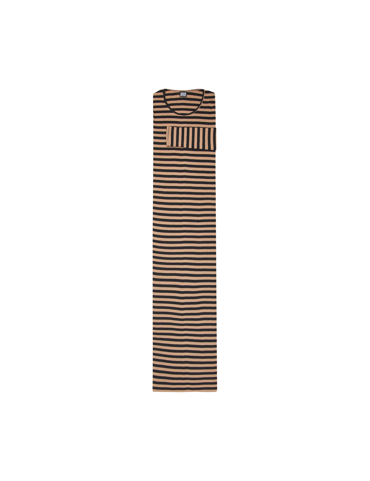 NPS Long John Dress Broadway, Black/Camel