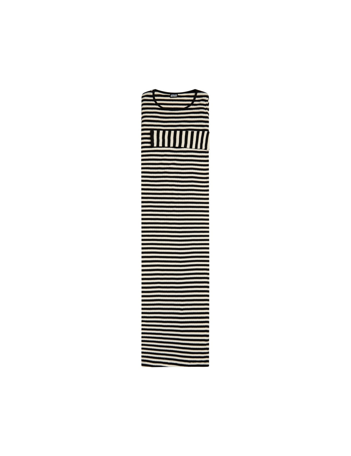 NPS Long John Dress Broadway, Black/Ecru